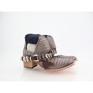 Freebird by Steven Textured Brown Ankle Boots